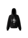 TBHNP Luminous Dawn knight and sword colour-block hoodie — men's streetwear hoodie