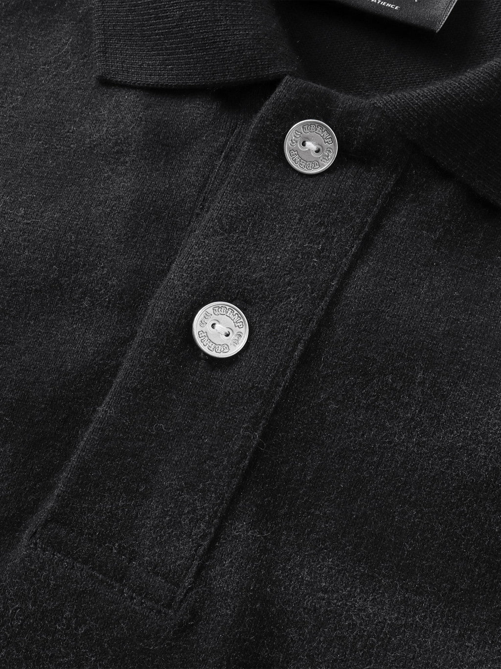 LUMINOUS DAWN STRUCTURED SEAM LONG-SLEEVE POLO