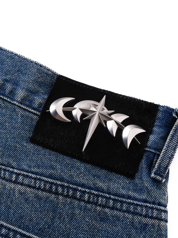 LUMINOUS DAWN RHINESTONE JEANS