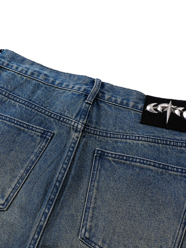 LUMINOUS DAWN RHINESTONE JEANS