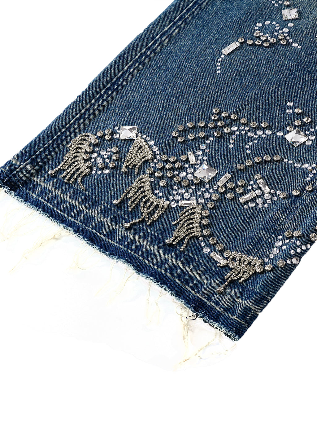 LUMINOUS DAWN RHINESTONE JEANS