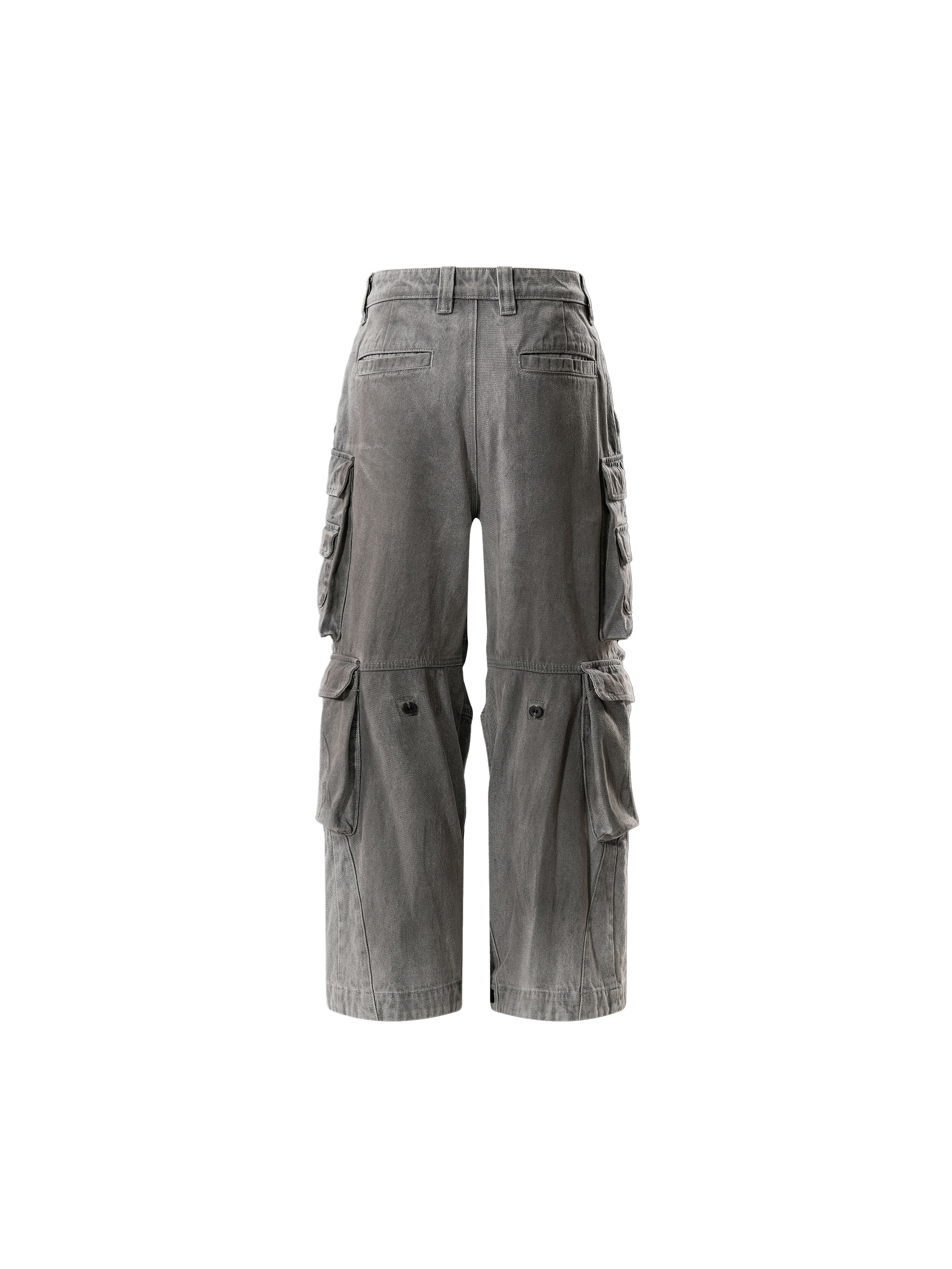 DISCIPLE ADJUSTABLE MULTI-POCKET WIPE DIRTY OVERALLS