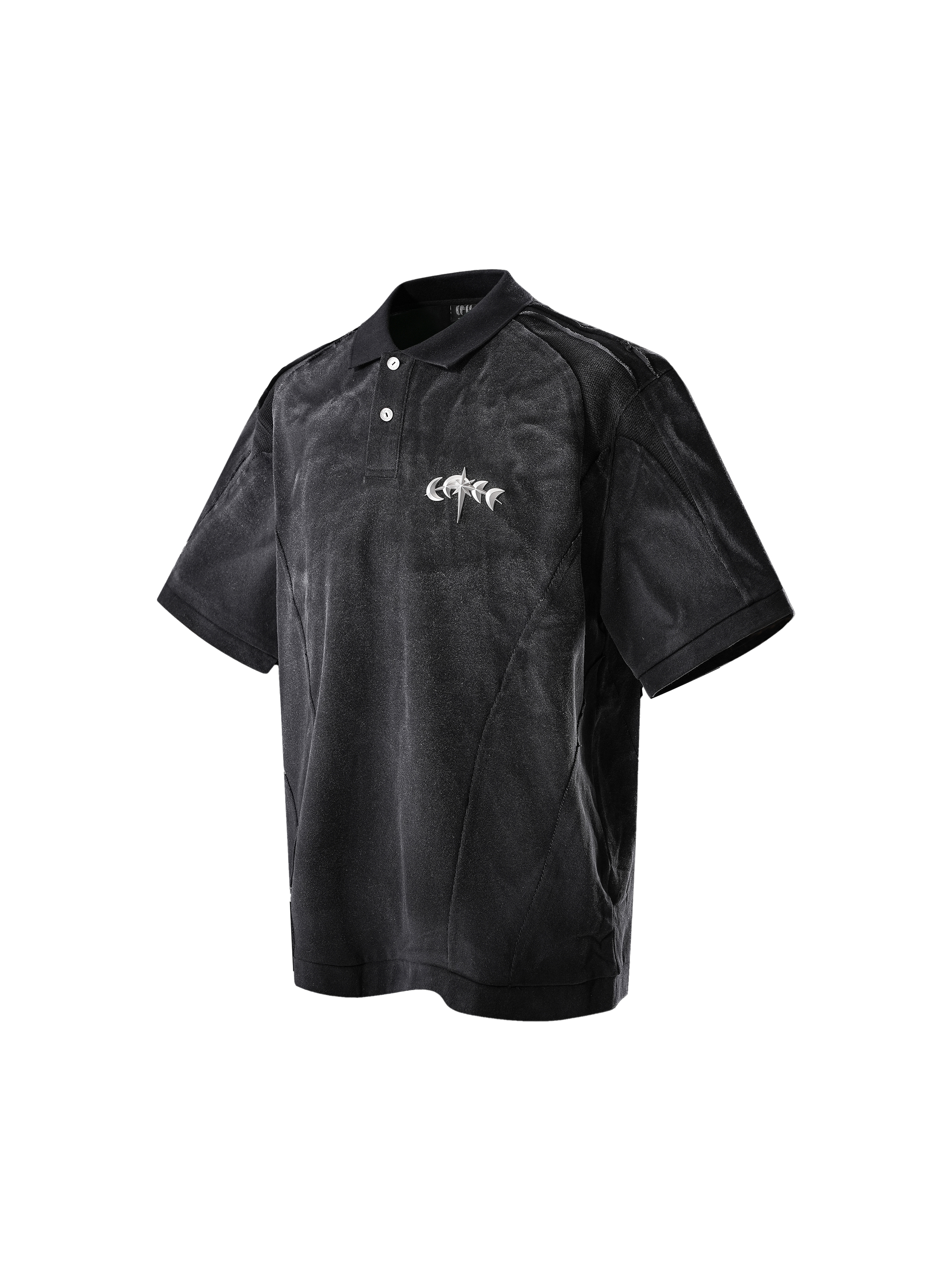 LUMINOUS DAWN STRUCTURED POLO S/S TEE