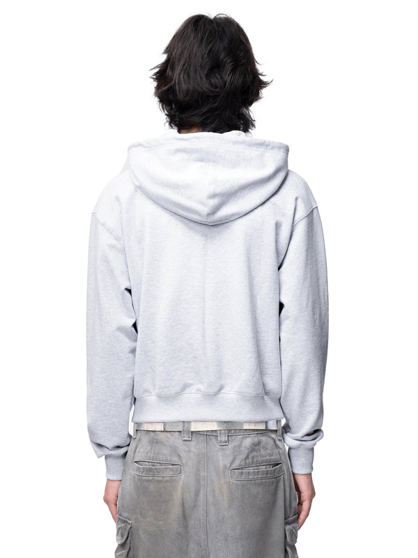 DISCIPLE GRAPHIC FLOCKED ZIP HOODIE