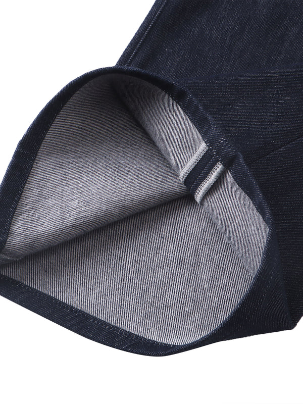 LUMINOUS DAWN BUTTON-FRONT JEANS