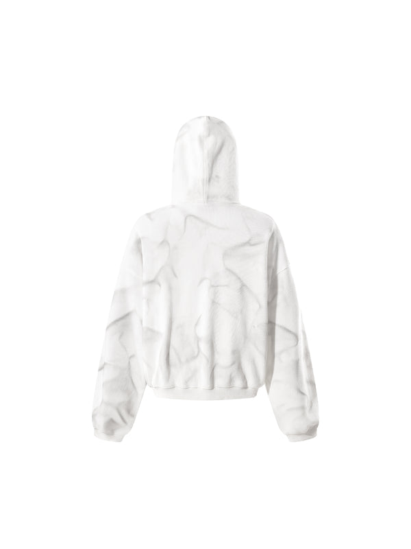 LUMINOUS DAWN EMBROIDERED LOGO HOODIE