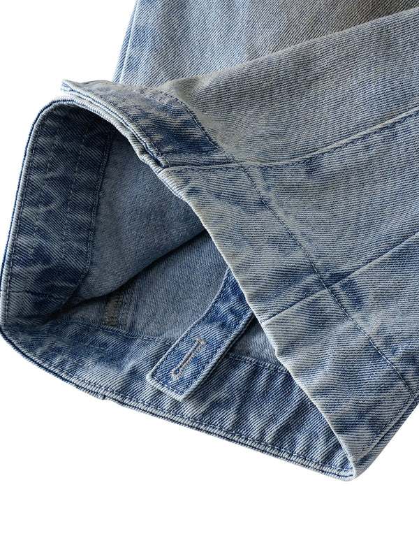 DISCIPLE ADJUSTABLE MULTI-POCKET WIPE DIRTY OVERALLS