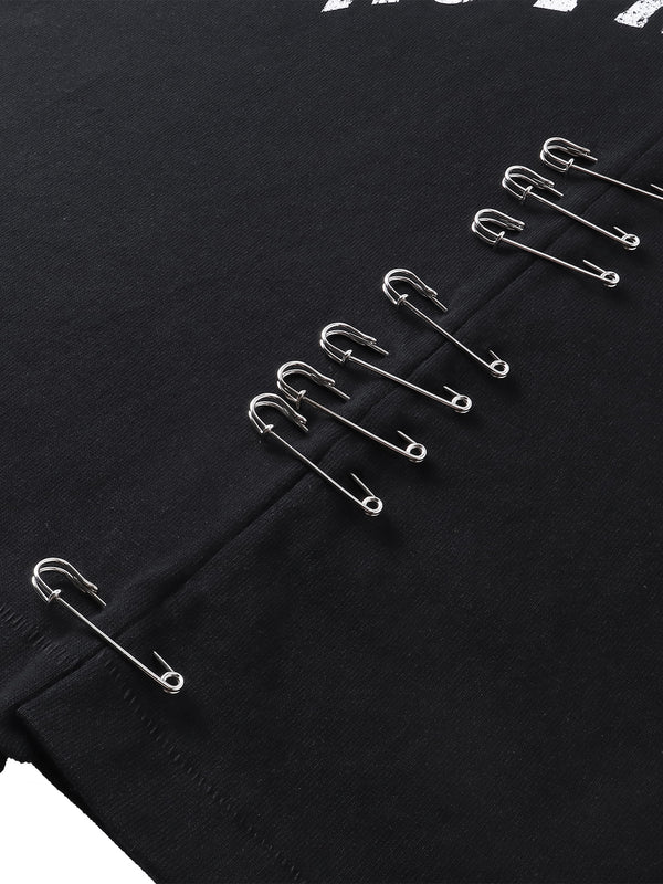 LUMINOUS DAWN DESTROYED PATCHWORK S/S TEE