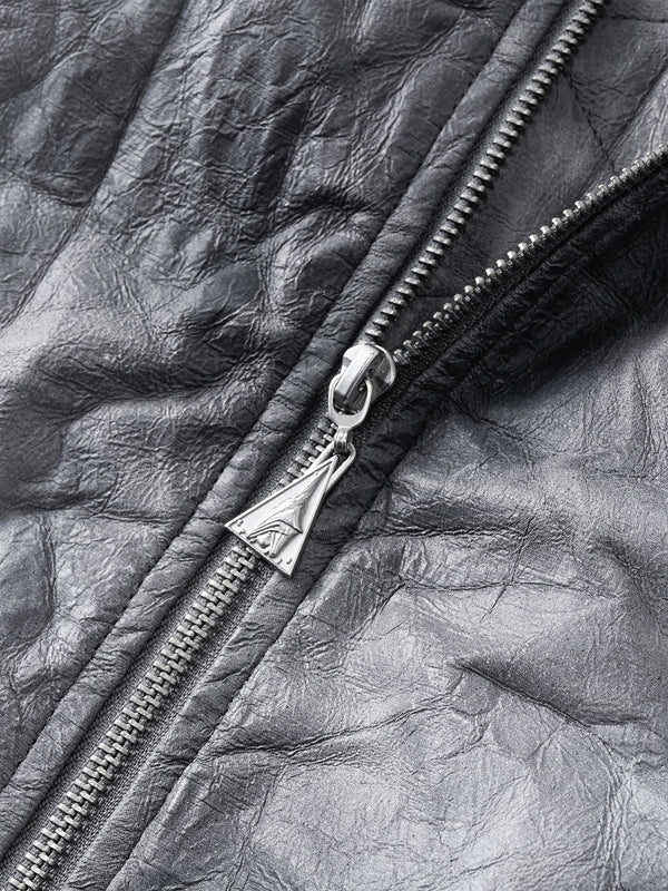 DISCIPLE WRINKLED SPRAY-PAINTED MA1 JACKET