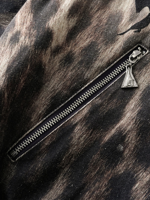 DISCIPLE FUR PATCHWORK JACKET