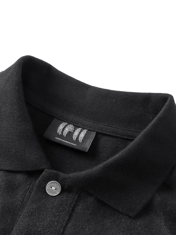 LUMINOUS DAWN STRUCTURED POLO L/S TEE