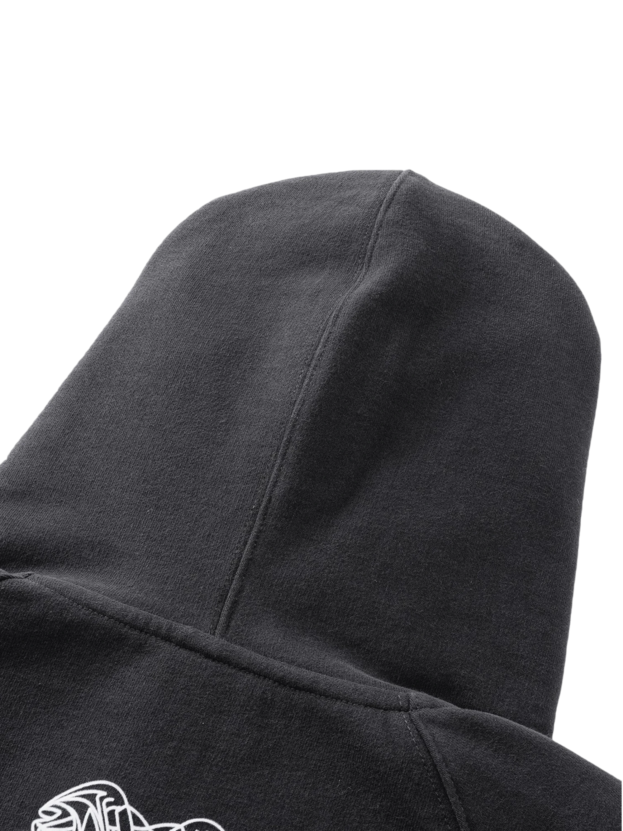 TBHNP Luminous Dawn flocked logo pullover hoodie — men's streetwear hoodie