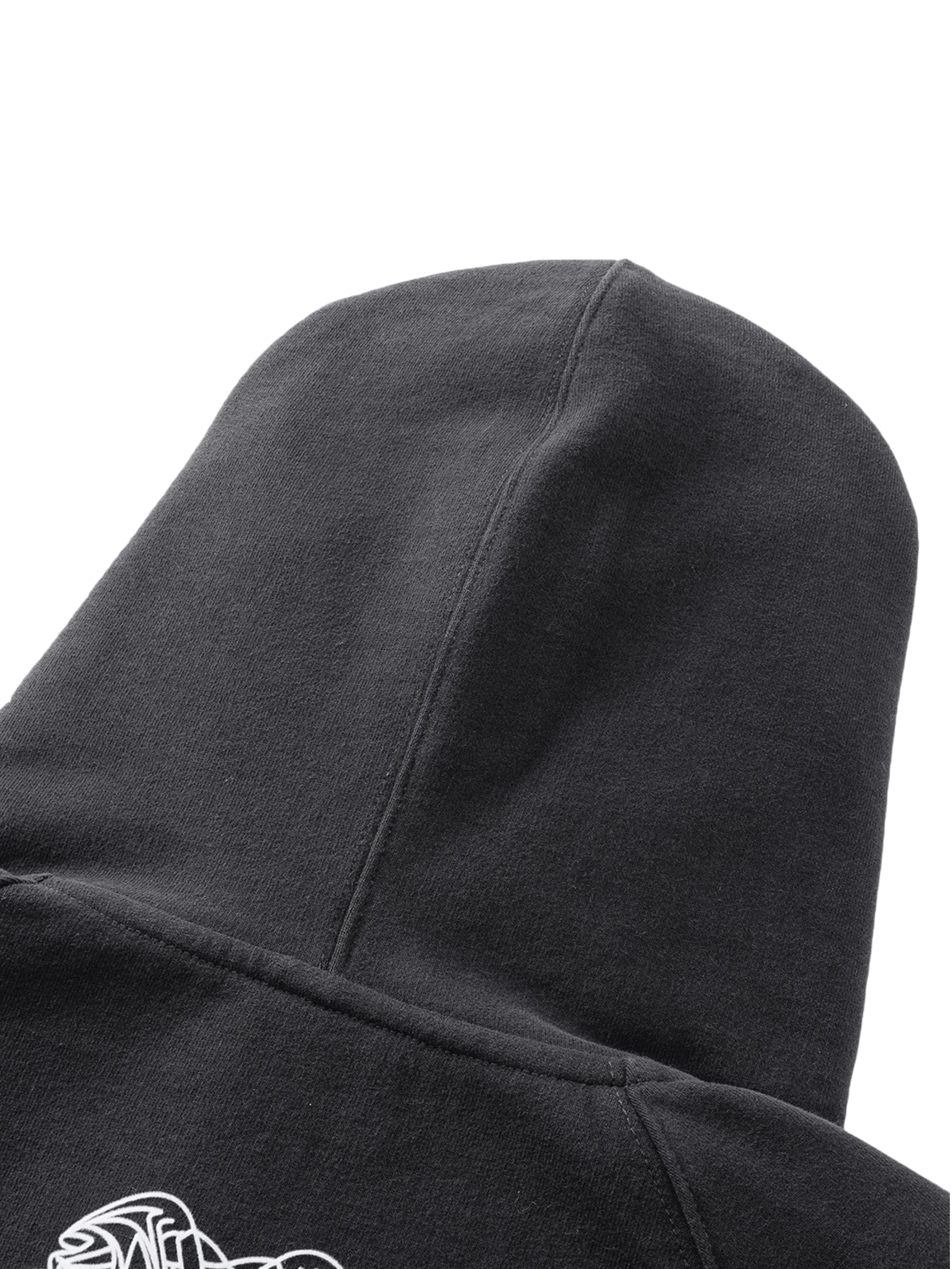 TBHNP Luminous Dawn flocked logo pullover hoodie — men's streetwear hoodie