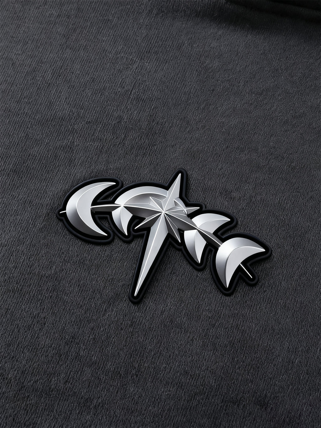 LUMINOUS DAWN FLOCKED HOODIE