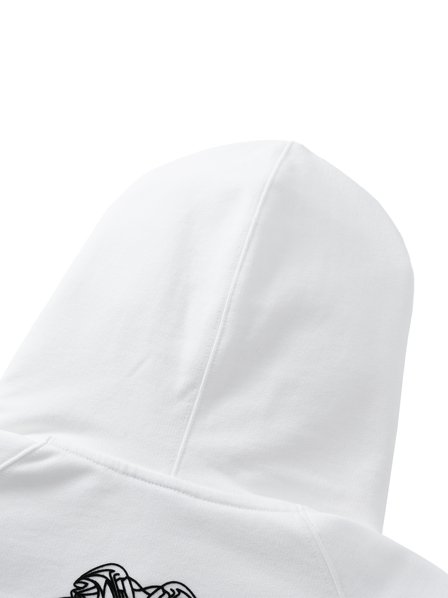 LUMINOUS DAWN FLOCKED HOODIE