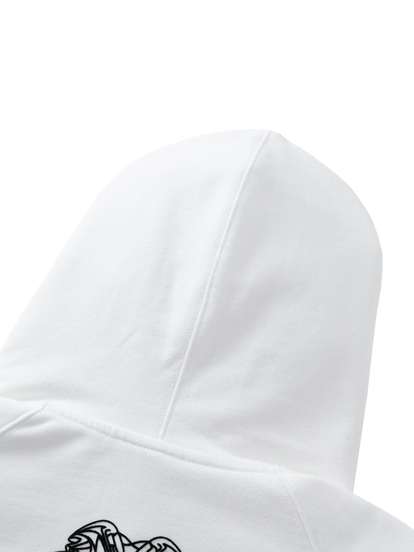 LUMINOUS DAWN FLOCKED HOODIE