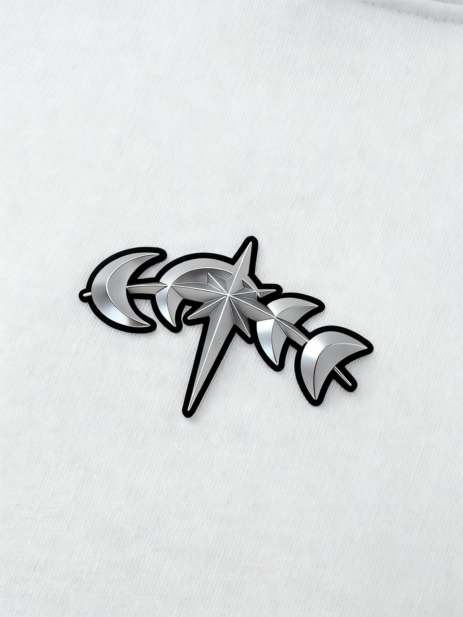 LUMINOUS DAWN ASTRAL LOGO ZIP HOODIE