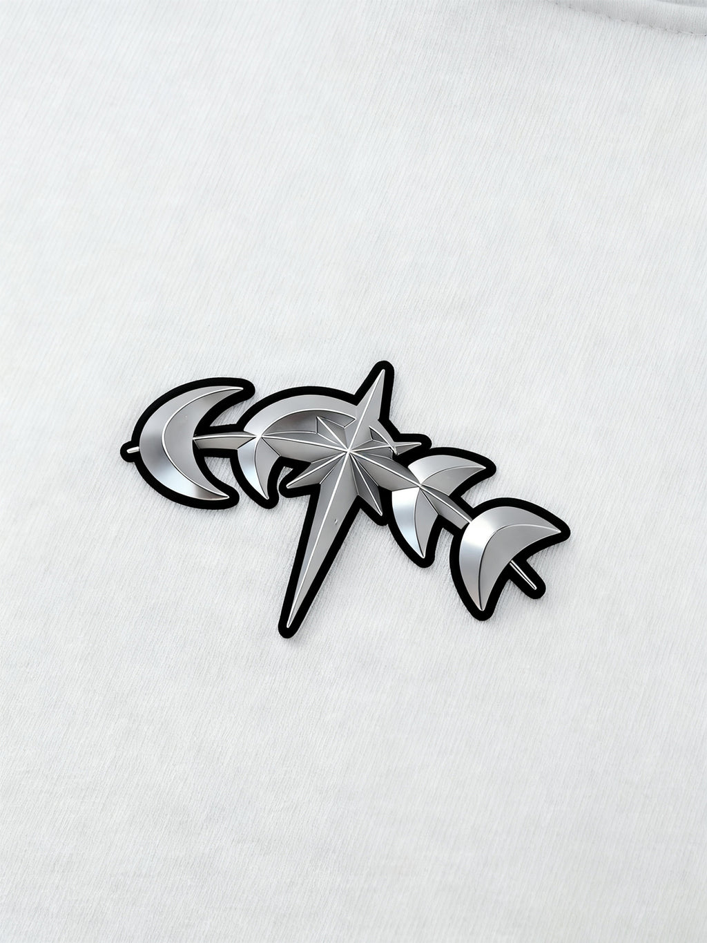 LUMINOUS DAWN ASTRAL LOGO ZIP HOODIE