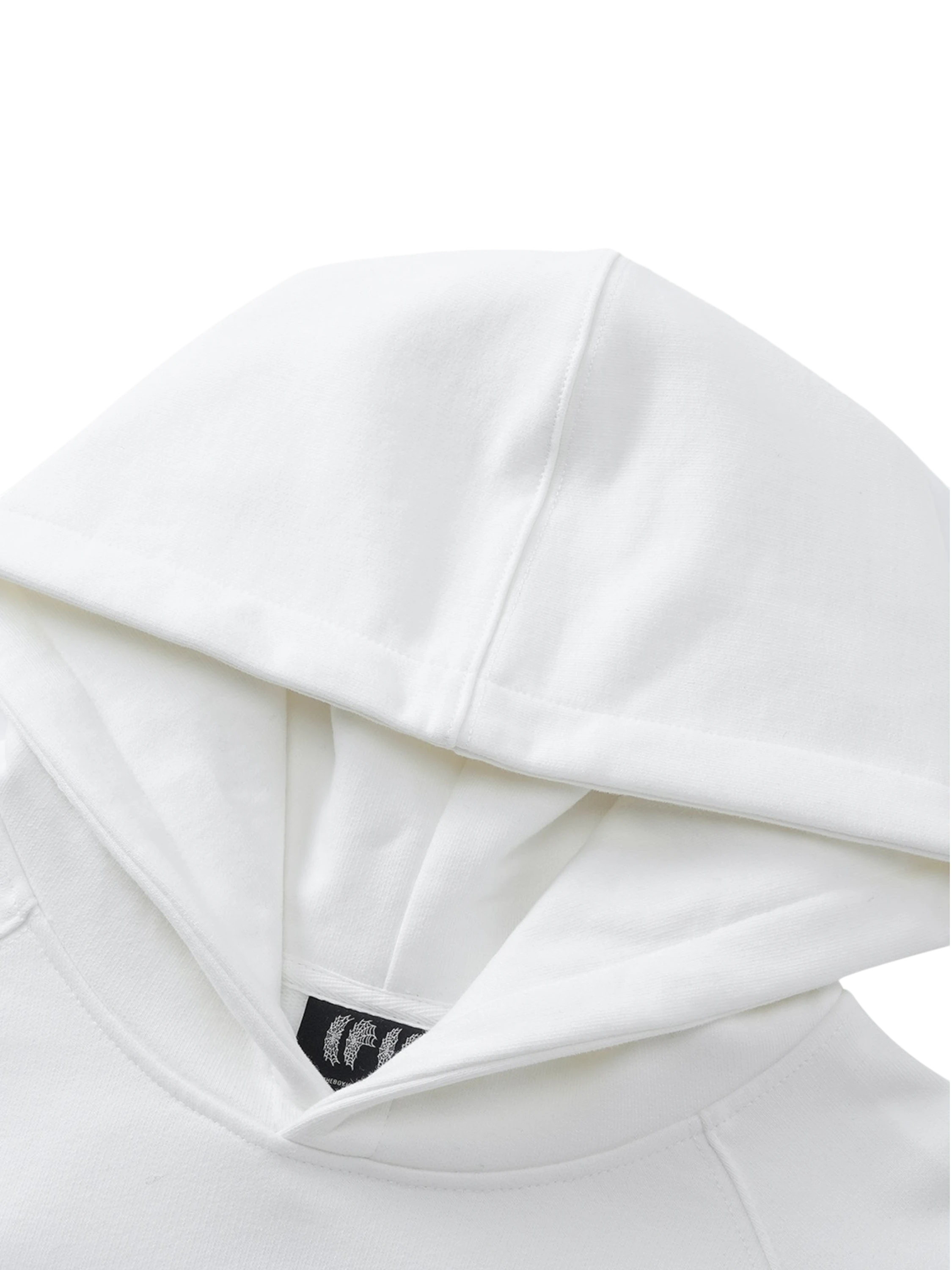 TBHNP Luminous Dawn flocked logo pullover hoodie — men's streetwear hoodie