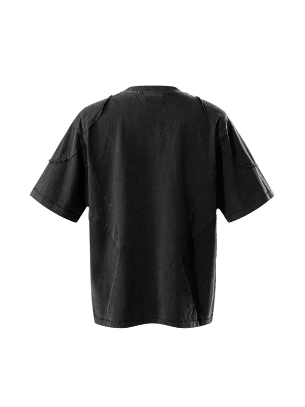 DISCIPLE RIBBED PATCHWORK S/S TEE