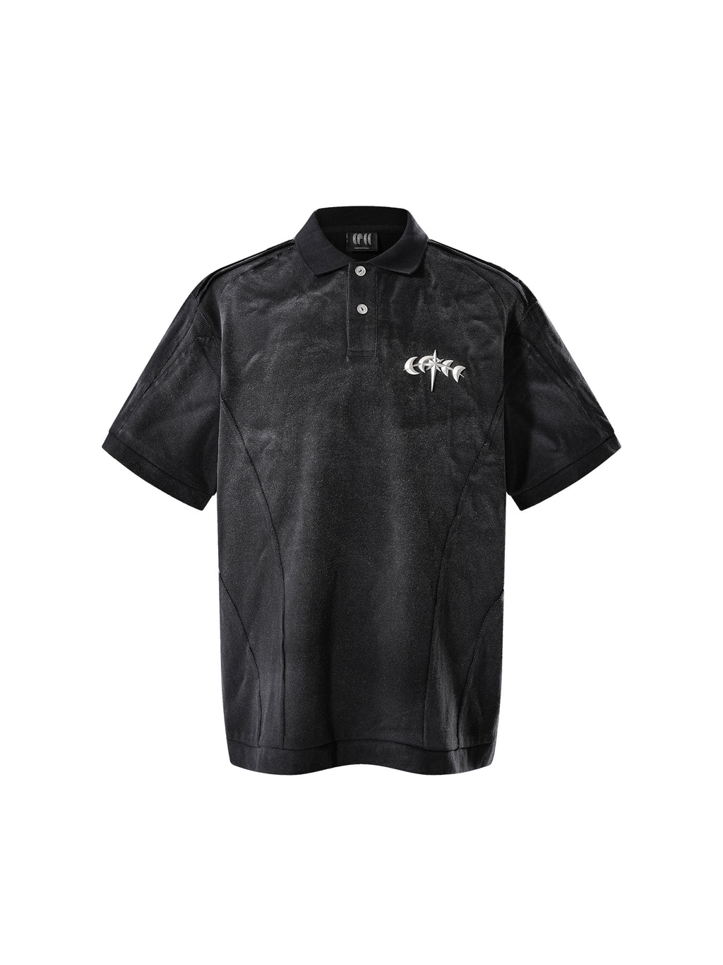 LUMINOUS DAWN STRUCTURED POLO S/S TEE