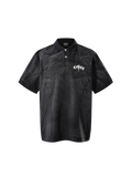 LUMINOUS DAWN STRUCTURED SEAM POLO SHIRT