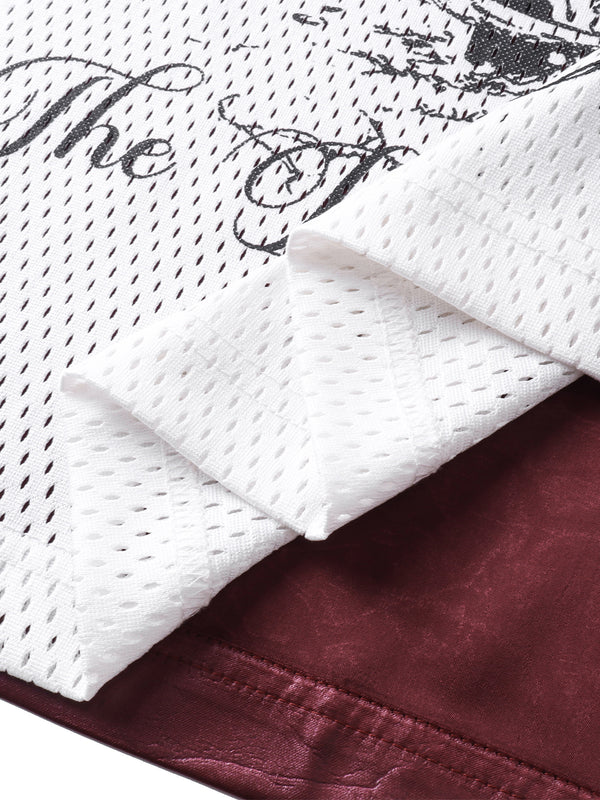 LUMINOUS DAWN SWORDSHIELD SPECTER PRINTED RUGBY L/S TEE