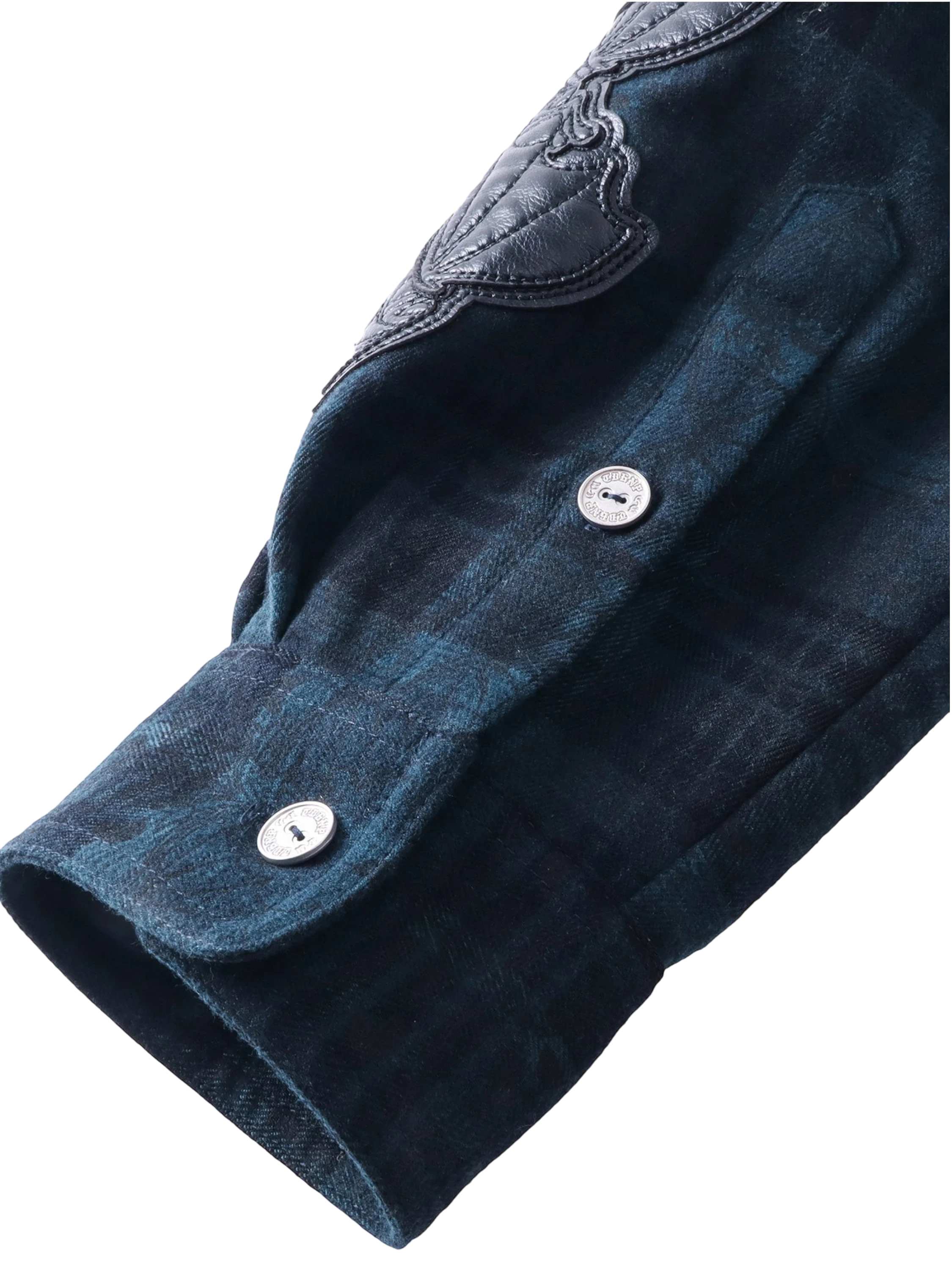 TBHNP Luminous Dawn rhinestone bat pattern plaid flannel shirt — men's gothic streetwear button-up