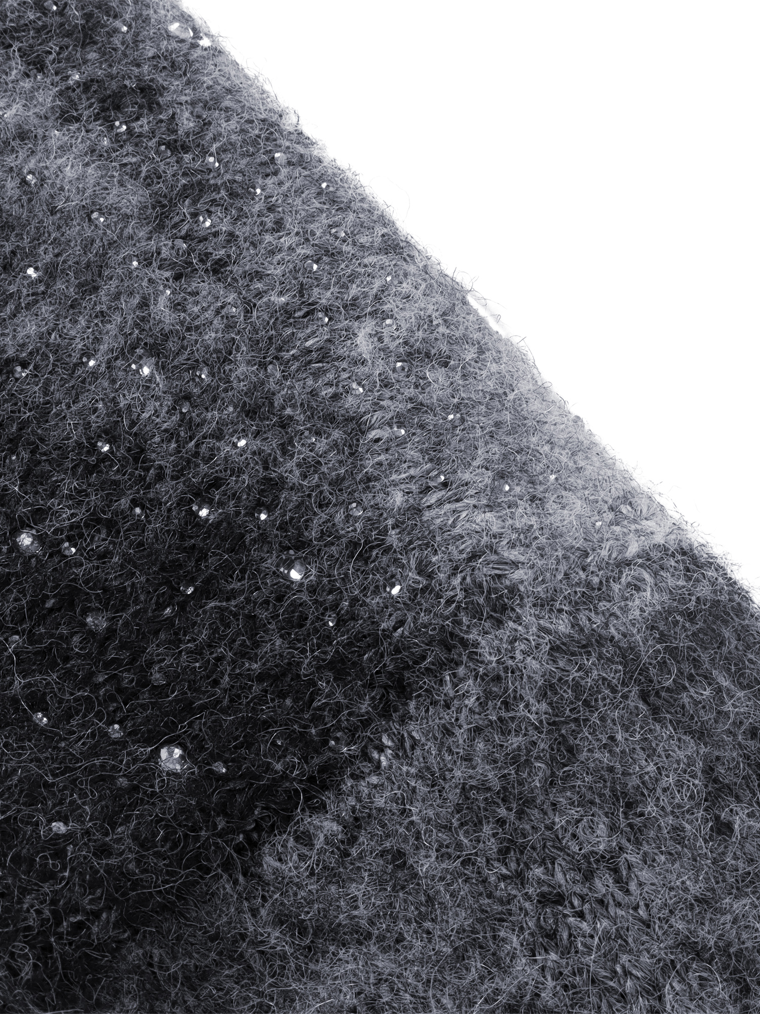 LUMINOUS DAWN RHINESTONE MOHAIR SWEATER