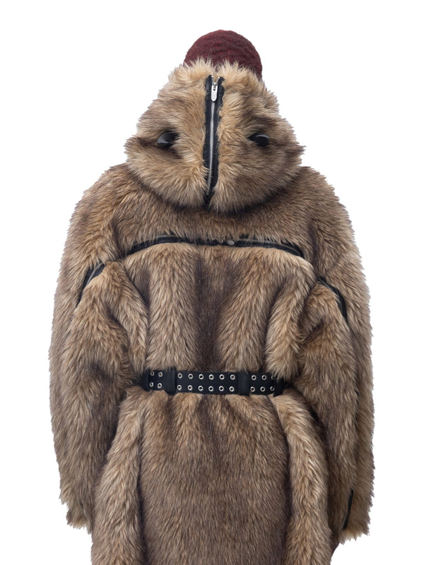 ECLIPSE OF THE BLOOD MOON BOXER FUR COAT