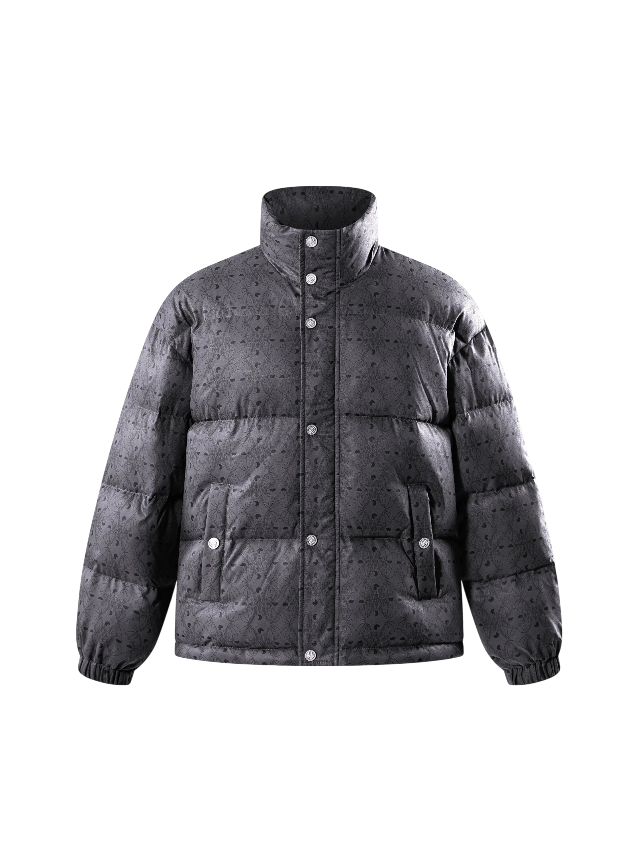 TBHNP Luminous Dawn Shadowbat down puffer jacket — men's gothic streetwear jacket