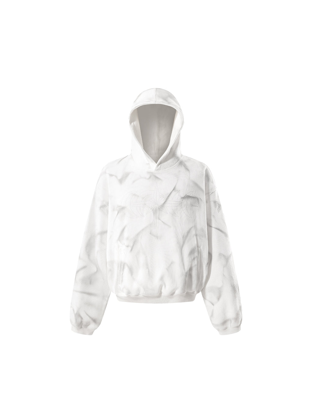 LUMINOUS DAWN EMBROIDERED LOGO HOODIE