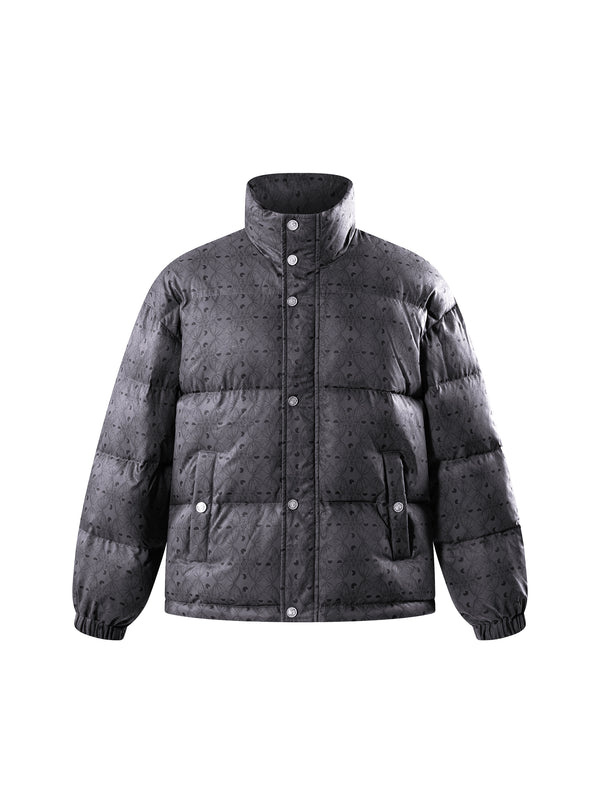 LUMINOUS DAWN SHADOWBAT STAND-COLLAR DOWN JACKET