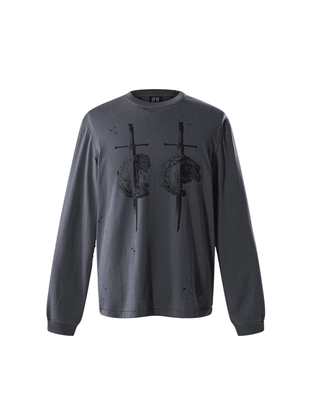 LUMINOUS DAWN SWORD & SHIELD LONG-SLEEVE TEE