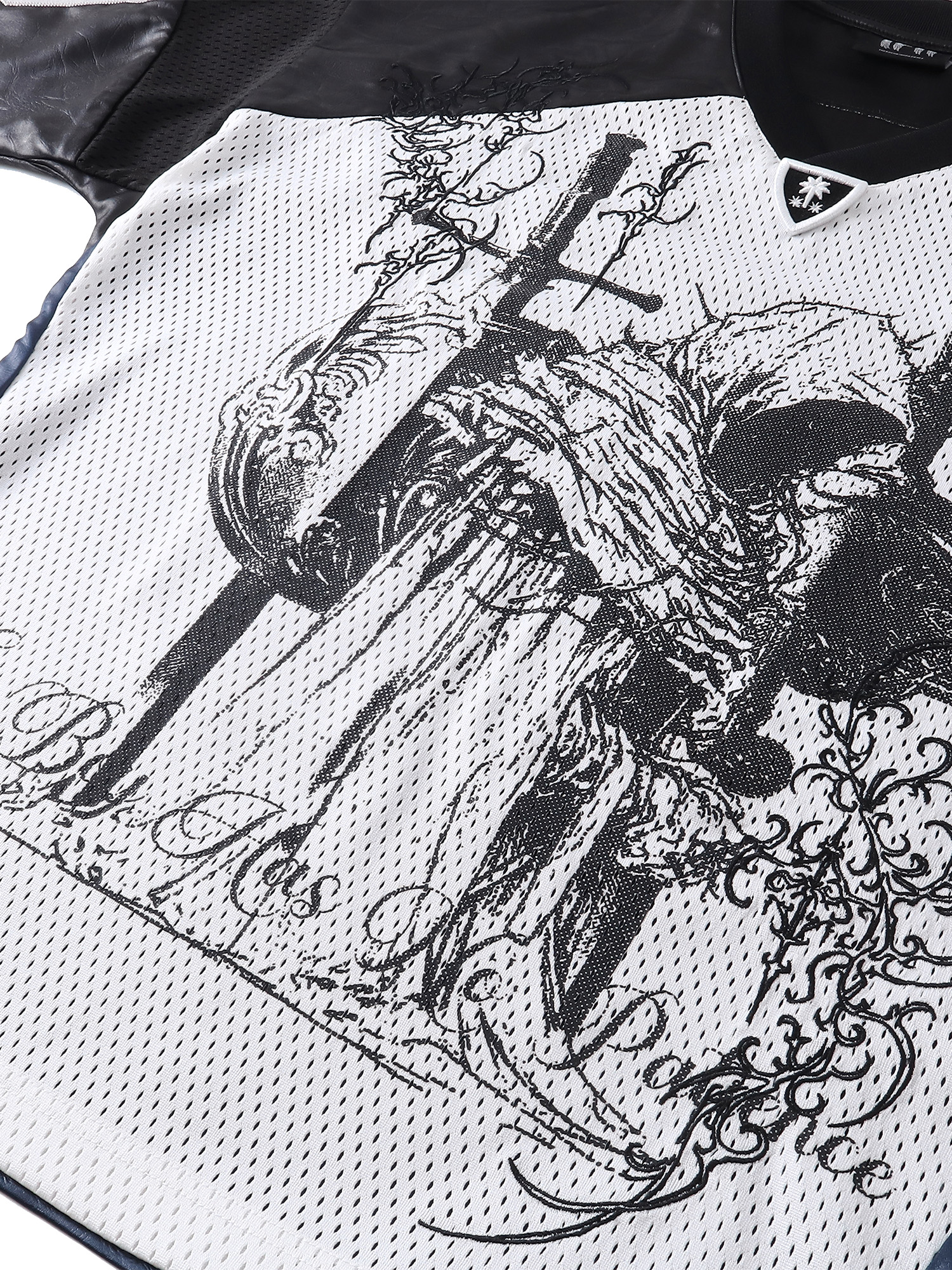 LUMINOUS DAWN SWORDSHIELD & KNIGHT RUGBY SHIRT