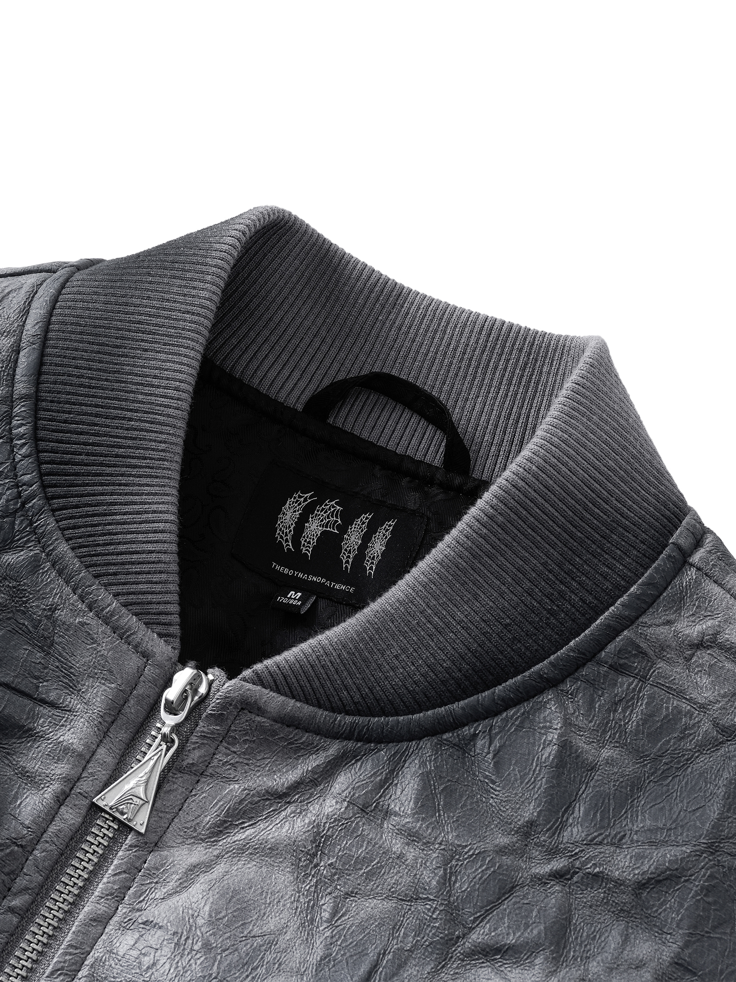 DISCIPLE WRINKLED SPRAY-PAINTED MA1 JACKET
