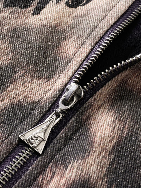 DISCIPLE FUR PATCHWORK JACKET