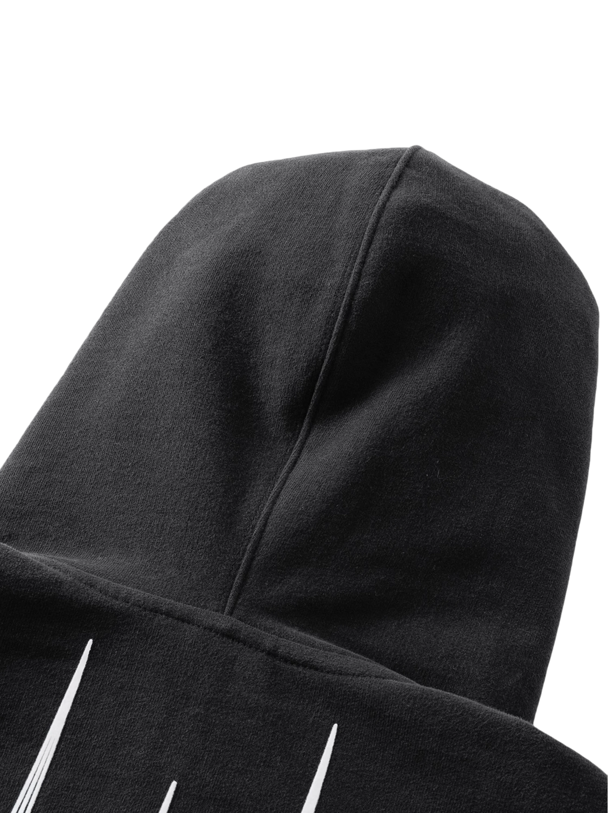 TBHNP Luminous Dawn astral logo flocked zip-up hoodie — men's streetwear hoodie
