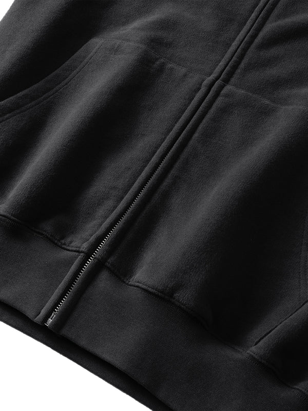 LUMINOUS DAWN ASTRAL LOGO ZIP HOODIE