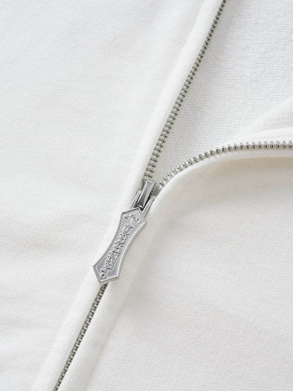 LUMINOUS DAWN ASTRAL LOGO ZIP HOODIE