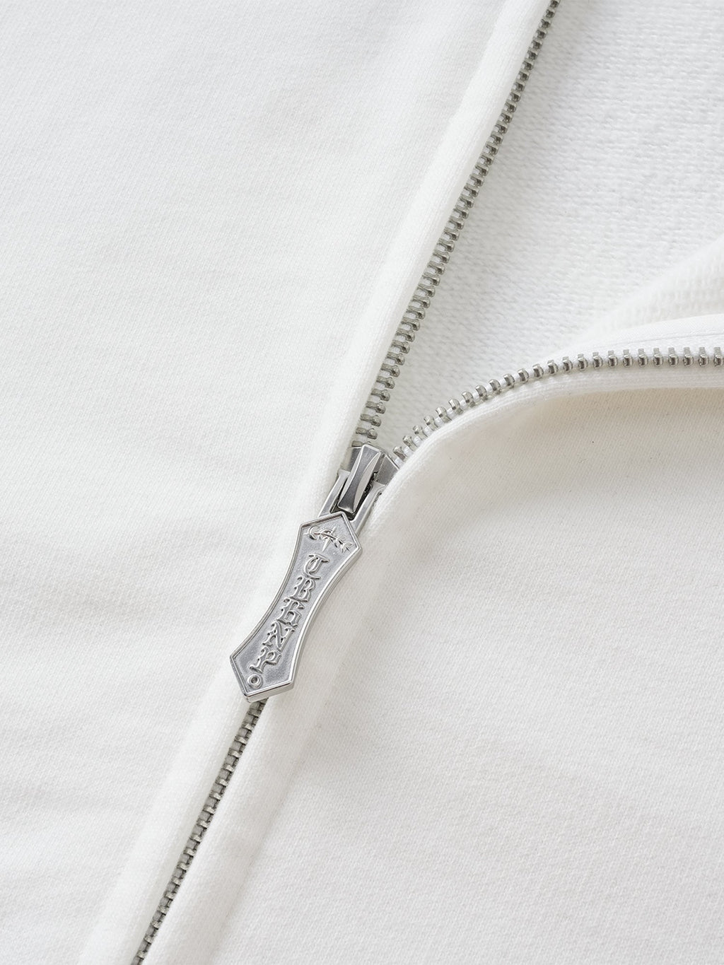 TBHNP Luminous Dawn astral logo flocked zip-up hoodie — men's streetwear hoodie