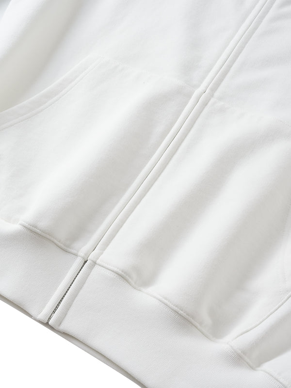 LUMINOUS DAWN ASTRAL LOGO ZIP HOODIE