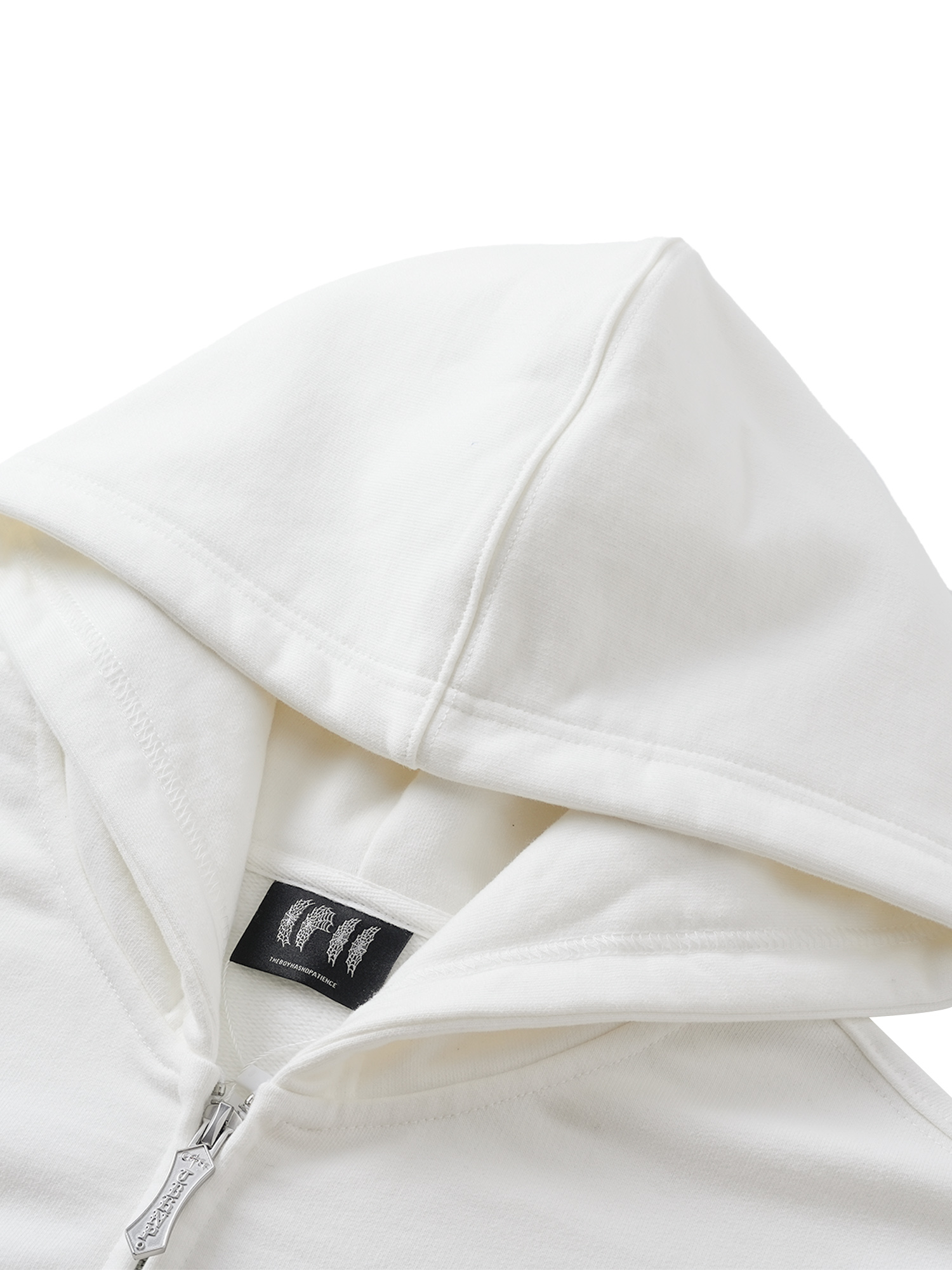 LUMINOUS DAWN ASTRAL LOGO ZIP HOODIE