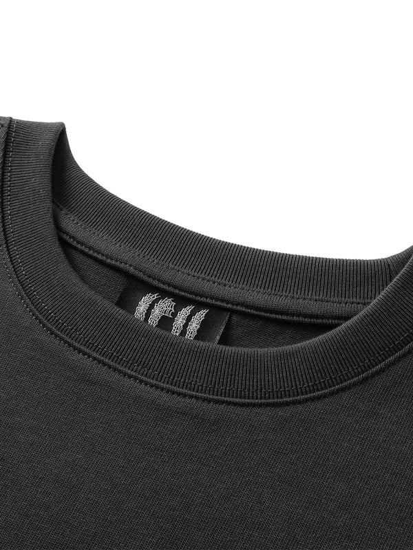 LUMINOUS DAWN FLOCKED L/S TEE