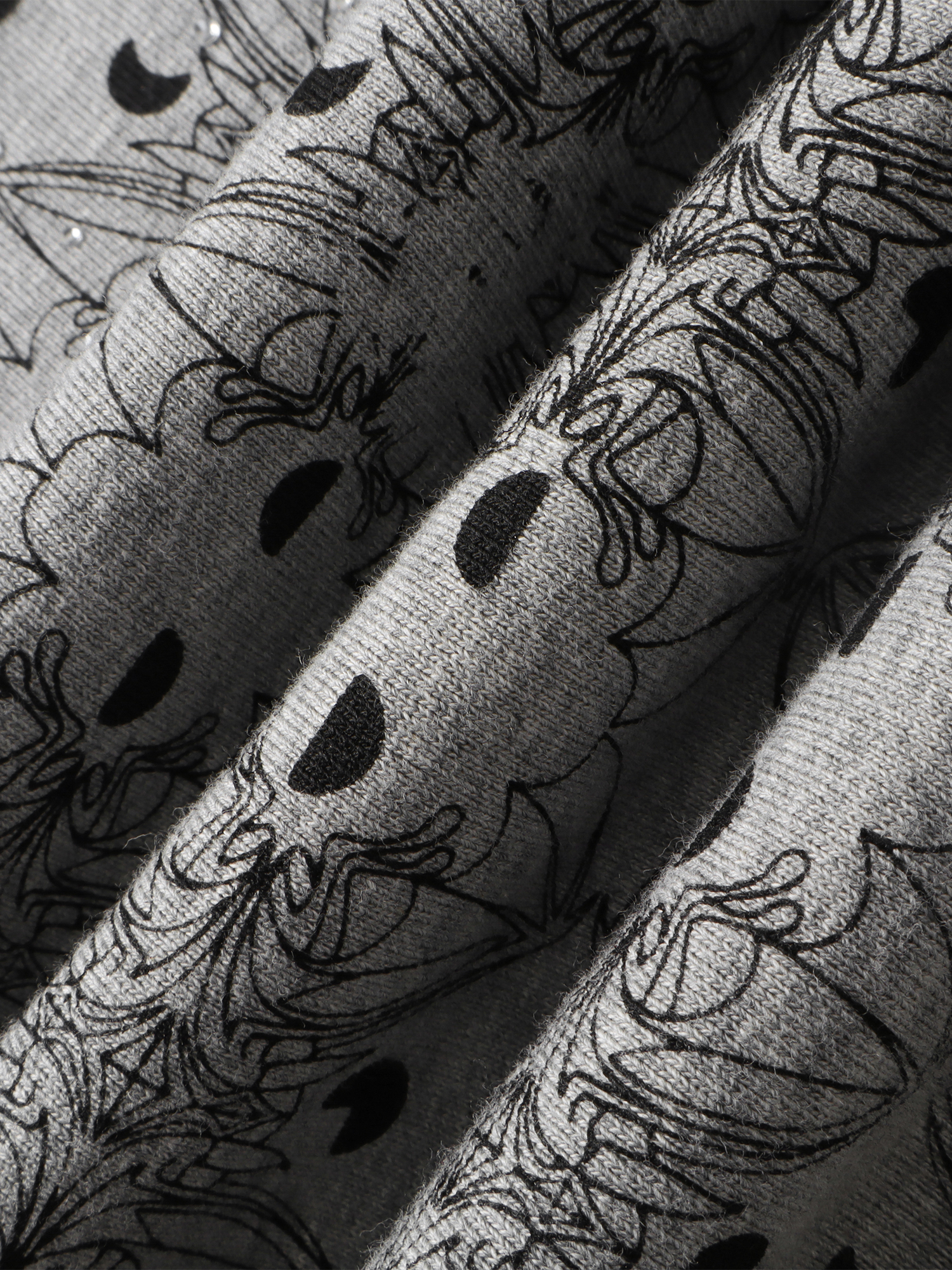 LUMINOUS DAWN DARK PATTERN RHINESTONE PANTS