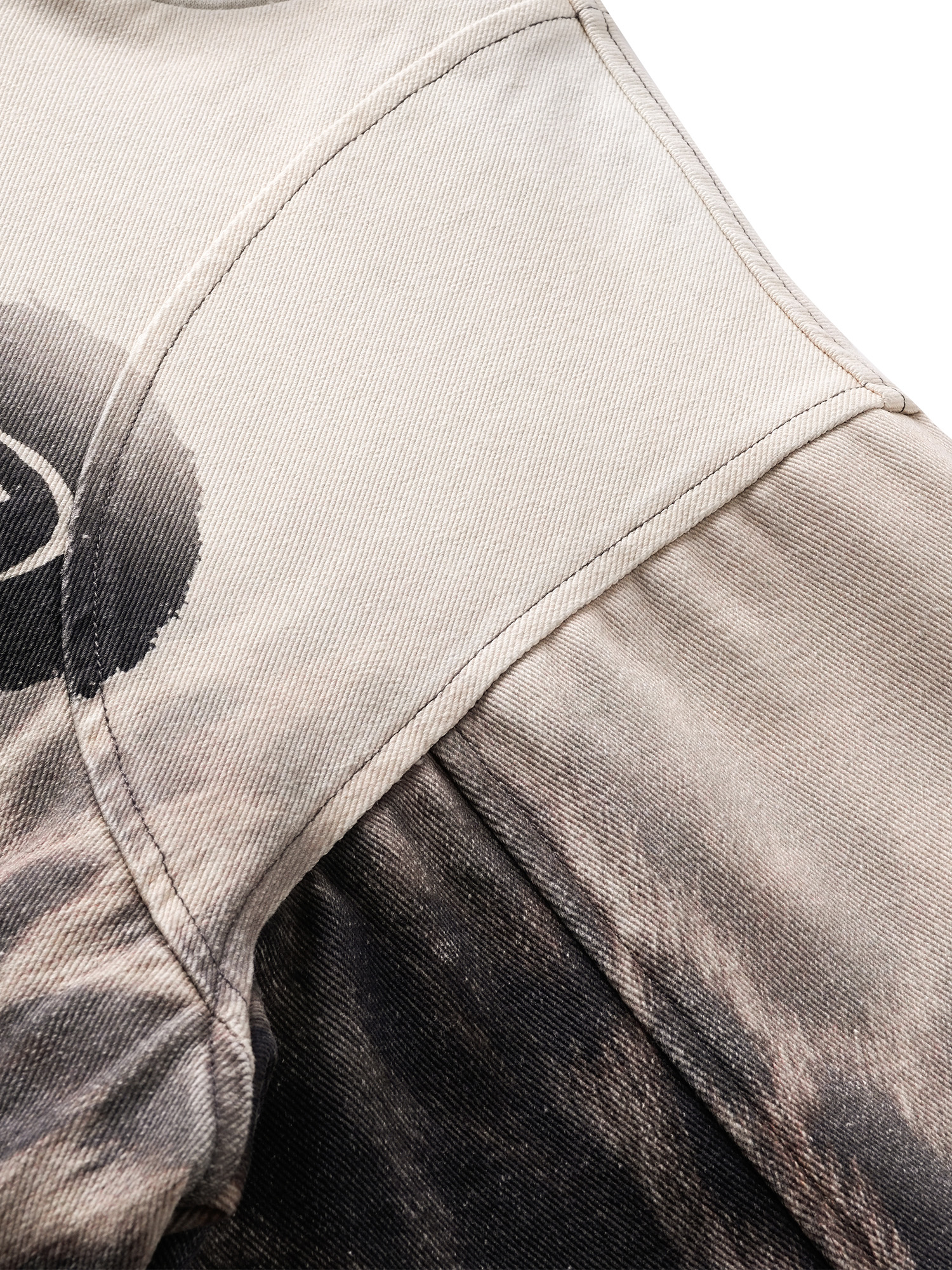DISCIPLE FUR PATCHWORK JACKET
