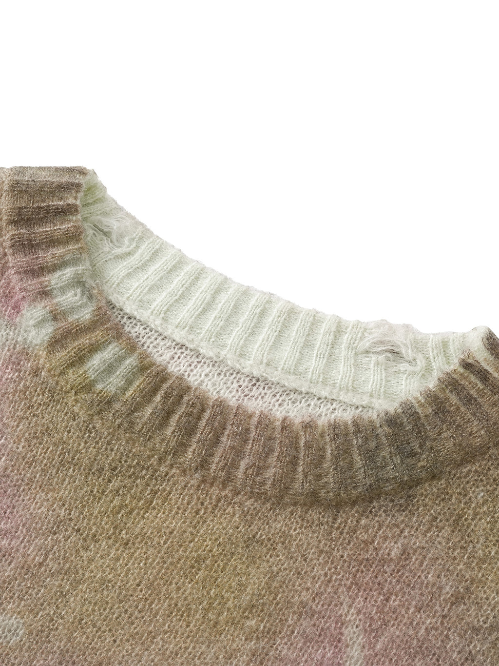 DISCIPLE ALL-OVER TEXTURED PRINT SWEATER