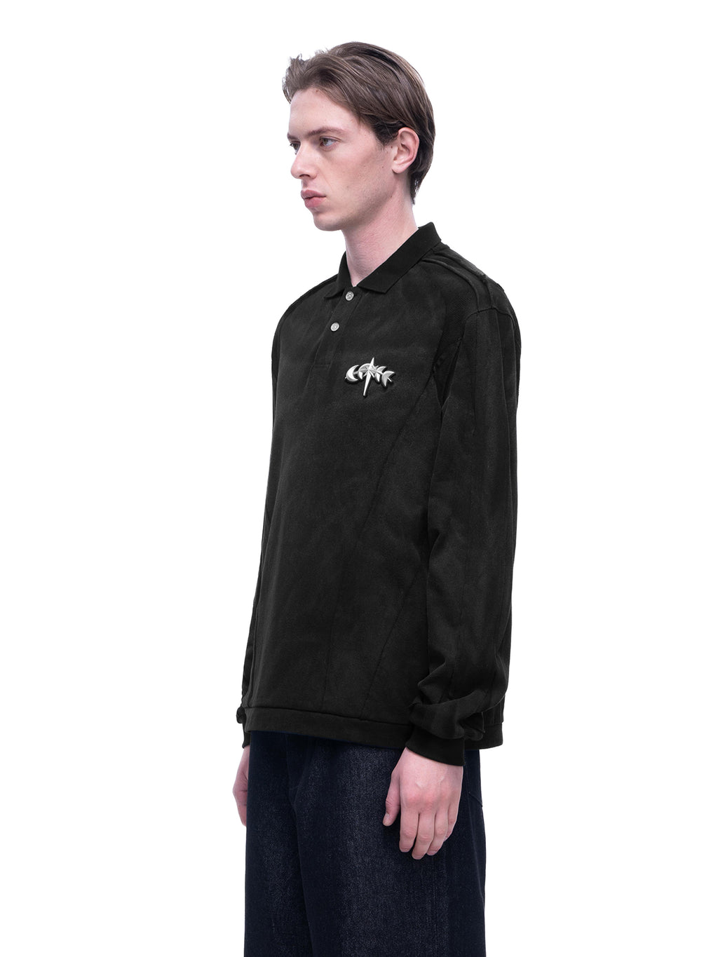 LUMINOUS DAWN STRUCTURED POLO L/S TEE