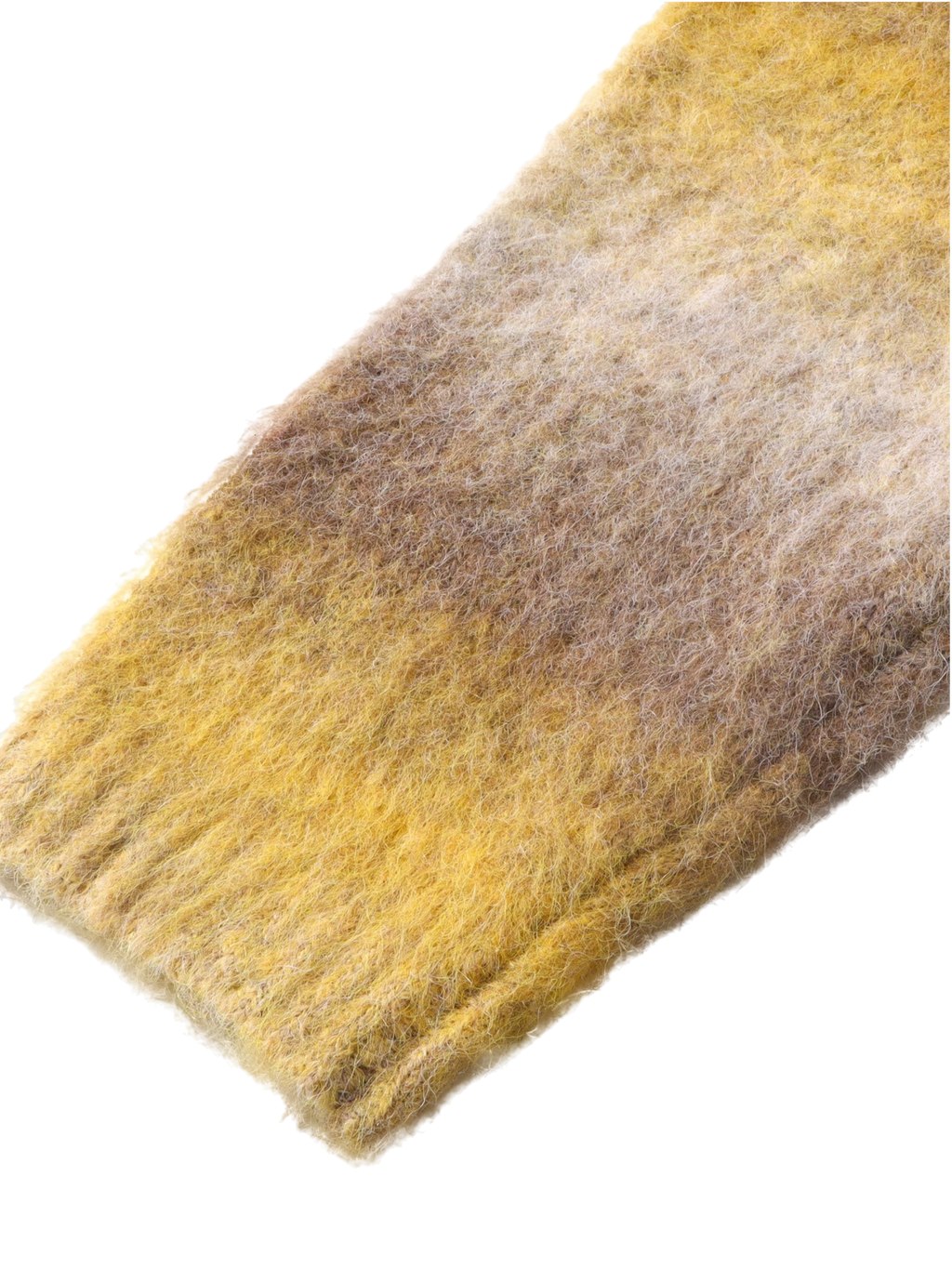 LUMINOUS DAWN RHINESTONE MOHAIR KNIT SWEATER