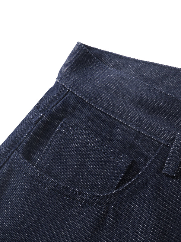 LUMINOUS DAWN BUTTON-FRONT JEANS